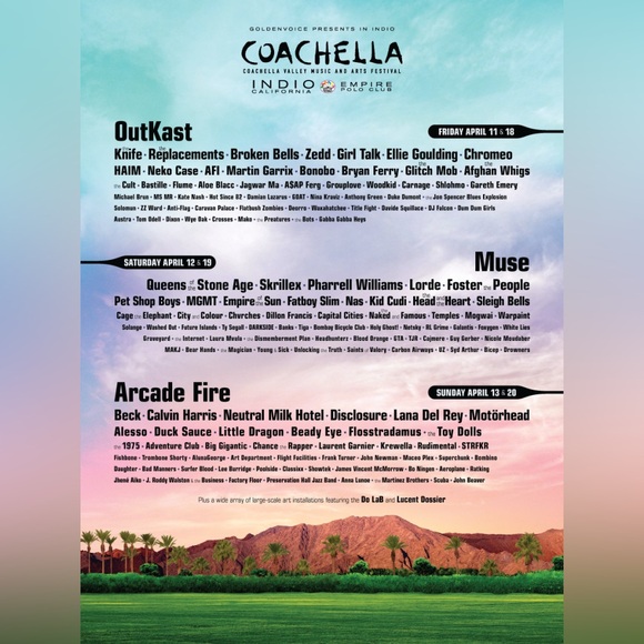 Hoodie, Coachella Zip-Up - Picture 9 of 9